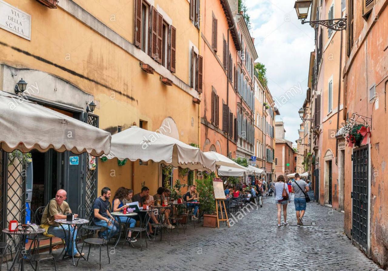 ローマTrastevere - La Scala Bookwedoアパートメント エクステリア 写真